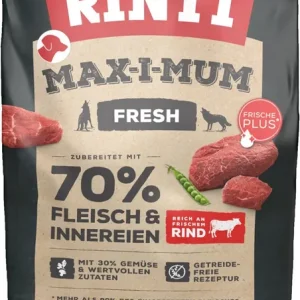 Sparpaket RINTI Max-I-Mum Rind 2x12kg Hundetrockenfutter Neu